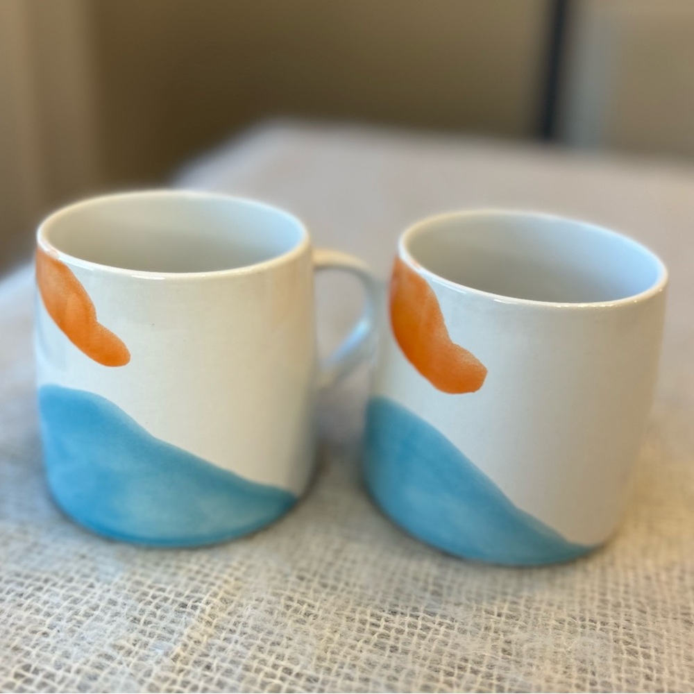 Set of Crate & Barrel Mugs! - Picture 2 of 6